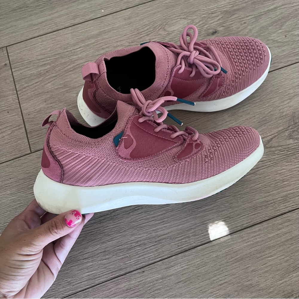 Vessi Everyday Move 2.0 Waterproof Sneakers in Mauve Pink Size 7 - Picture 4 of 7